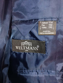 Pánský nový oblek značky Weltmann Men's Collection - 7