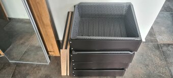 577 - 2x šatní skříně s dveřmi se zrcadly - 7
