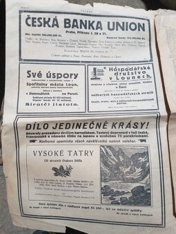 VYSOKÉ TATRY 1928 - 7