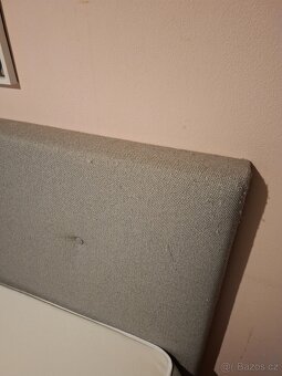 Jednolůžková čalouňená postel 140x200 - 7
