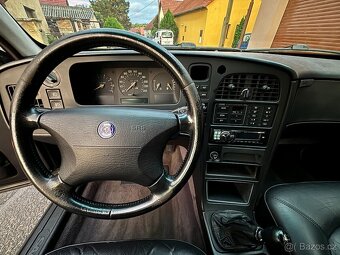 SAAB 9000 CSE 2.0i kožený interiér 2 sady kol nové brzdy - 7