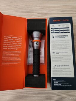 taktická svítilna NEBO kempování outdoorová vojenská samopal - 7
