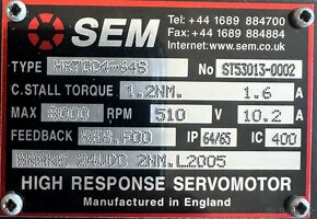 Servomotory SEM HD70C4 – 64S - 7
