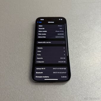 iPhone 14 Pro 256GB, 100% baterie, bez škrábance, záruka - 7