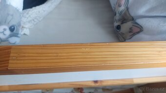 IKEA KURA dětská postel 90x200 cm bílá/borovice - 7