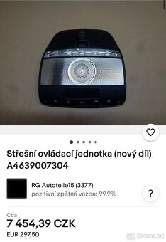 STŘEŠNÍ JEDNOTKA MERCEDES G W463 - 7