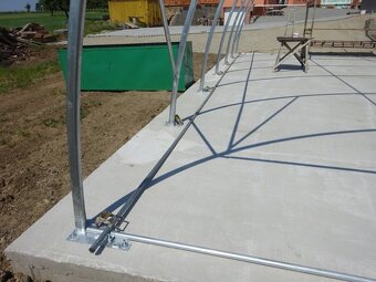 Plachtová montovaná hala - 9,15 x 12 x 4,5 - 900g - naviják - 7
