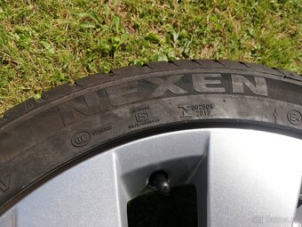 alu VW Golf VIII letní 225/45/17 Nexen, Alu VW Belmont 17" - 7