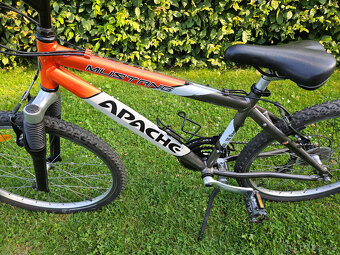 Juniorské 24" horské hliníkové kolo APACHE, rám 15" - 7