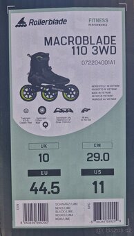 Kolečkové brusle Rollerblade MACROBLADE 110 3WD - 7