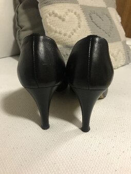 Kožené lodičky, střevíce Lasocki, černé - 7