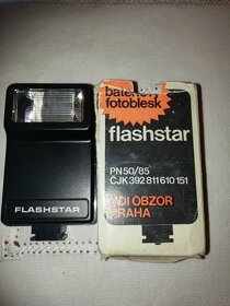 Retro fotoaparát Kodak 735 kinofilm, blesk Flashstar, expozi - 7