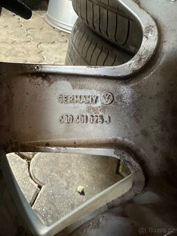 Vw bbs alu kola 5x100 215/45r17 - 7