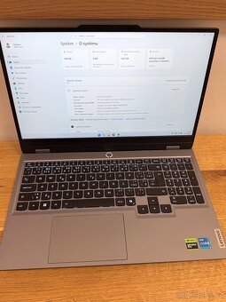 Prodám herní notebook Lenovo LOQ 15IRX10 - 7