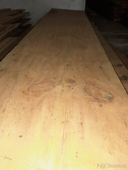 Prodám extra široké podlahové fošny. - 7