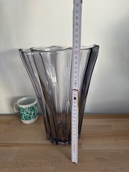 Skleněná váza retro XXL 4kg Schötter - 7