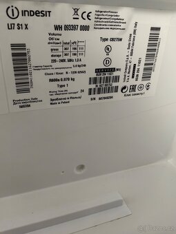 Prodám ledničku indesit - 7