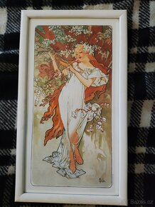 Alfons Mucha - zarámované reprodukce 12 ks - 7