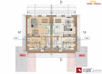 RD 4+kk ve Zlíně Nivy s park. stáním, terasou a zahradou - 7