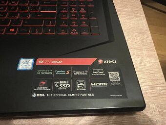 MSI GL73 8SD - Použitý - 7