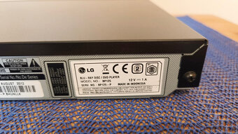 Blu-ray, DVD přehrávač LG BP125 - Super stav - 7