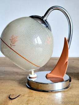 Stolní lampa, lampička, Art Deco, Zukov, 6534 - 7
