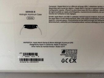 Apple Watch Series 8 45mm Midnight [3 řemínky zdarma] - 7