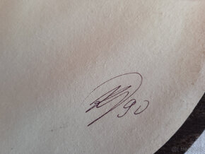 Pět kusů kulatých obrázků-tapiserie - 7