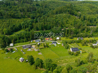 Prodej chaty se stavebním pozemkem o ploše 2870 m² v obci Ho - 7