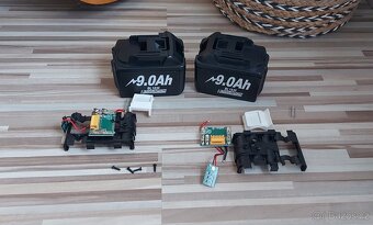 Case-obal,pro Aku Makita 18V 9.0Ah,bez baterií 18650. - 7