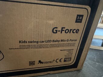 Dětské odrážedlo modré s LED - 7