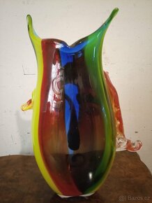 Skleněná váza Murano - 7