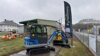 Prodám minibagr NDI330 - R King - motor Kubota - 7