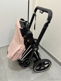 Kočárek elektrický - CYBEX e-priam, silver PLATINUM - 7