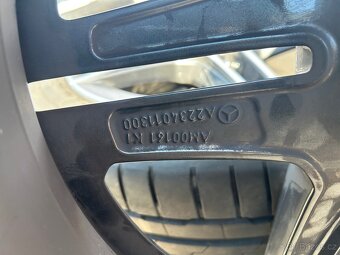 Letní sada ALU 19” 255/45 R19 - Mercedes S class - 7