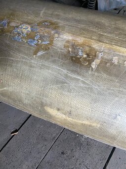 Vydra kanoe kajak laminatova cervena lod 340 cm - 7
