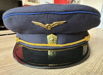 brigadýrka čepice železničářská stará lev ČSSR - 7