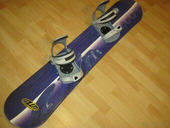 Snowboard junior,délka 126 cm +vázání . - 7