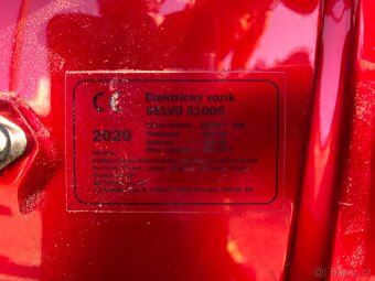 Tří kolový elektrický vozík selvo 31000 - 7