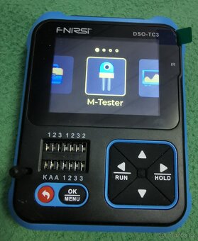 Nový 3-in-1 osciloskop, tester, generator - 7