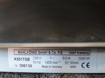 Mlýnek na kávu Mahlkönig K501TSB - 7