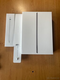 iPad 9. generace 64 GB + Apple Pencil, krabice, náhradní hro - 7