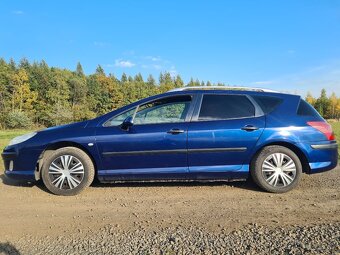 Peugeot 407 SW LPG 2.0 100kw,,bez koroze,Polokůže - 7