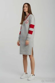 Nové mikinové zateplené šaty Gant vhodné jako dárek visačka - 7