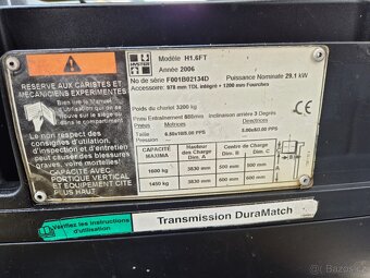 Použitý vysokozdvižný vozík Hyster 1,6t, nafta - 7