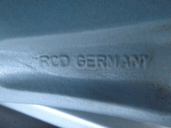 Alu sada disky kola originál RC Germany 5x114,3 7,5Jx17 ET38 - 7