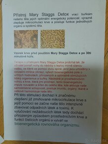 prodám detoxikační přístroj Maria Detox - 7