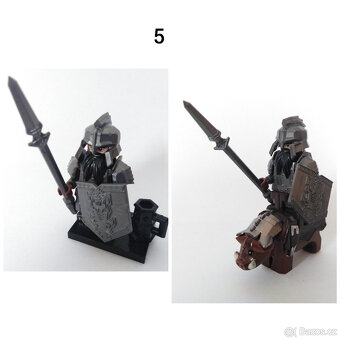 Minifigurky Pán prstenů - Trpaslíci I - 7