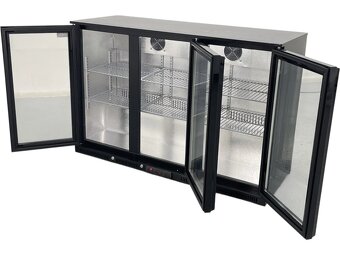 Podbarová lednice 1350 x 540 x 900 mm - s otevíracími dveřmi - 7