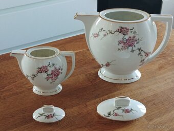 ART DECO PORCELÁNOVÉ KONVIČKY UNION PORCELAINIERE UNIQUE LIM - 7